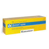 Долгит крем д/наружн. прим. 5% 100 г №1, Долоргит ГмбХ и Ко.КГ