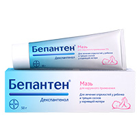 Бепантен мазь д/наружн. прим. 5% 50 г №1, Байер Консьюмер Кэа АГ, произведено ГП Гренцах Продукционс ГмбХ