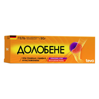 Долобене гель д/наружн. прим. 90 г №1, ратиофарм ГмбХ, произведено Меркле ГмбХ